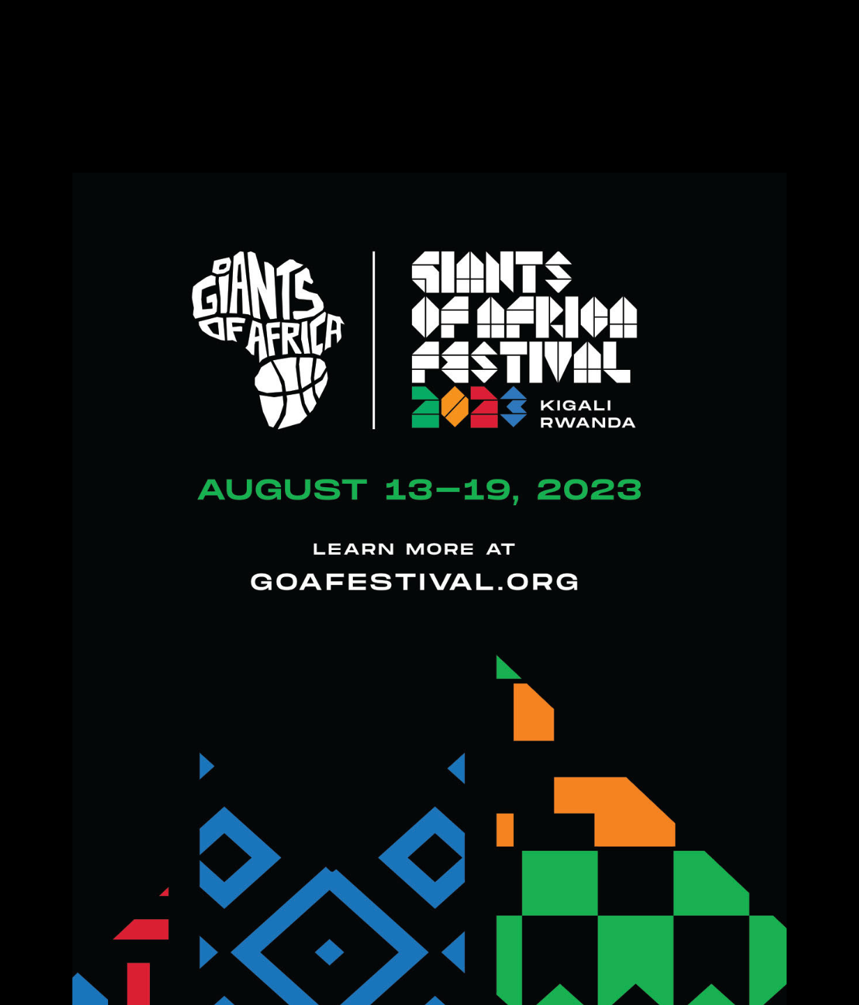Giants Festival 2023 takes place on August 12-19 2023