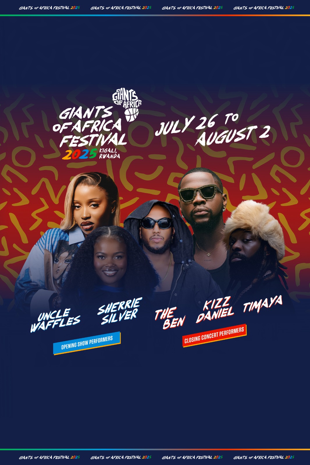Giants Festival 2023 takes place on August 12-19 2023